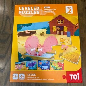 TOI World Puzzles (set of 4) for Kids Aged 2.5+, Toddler Puzzle Jigsaw